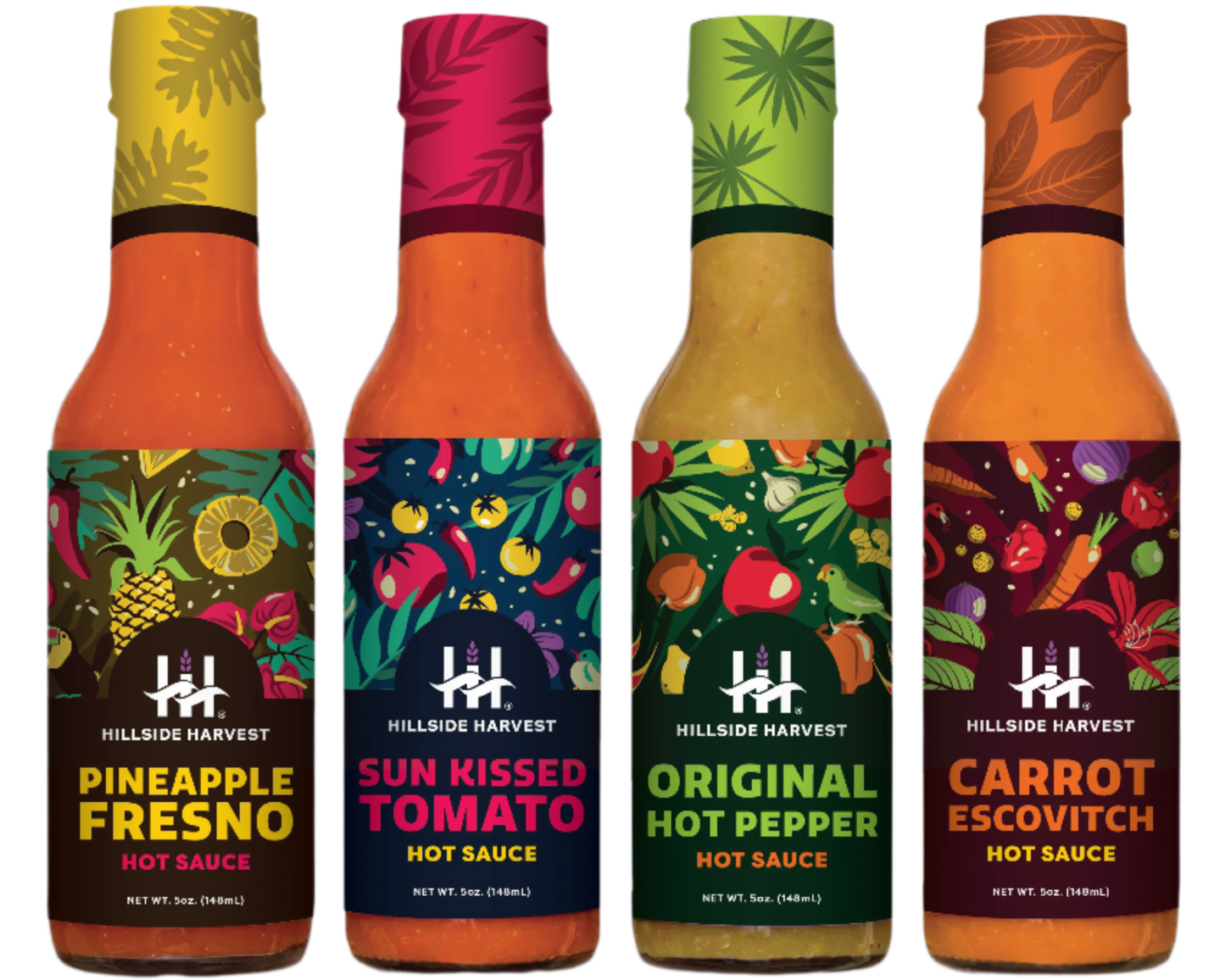 Hot Sauce Variety Pack - 4pk.